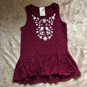 Lily Bleu hi low top